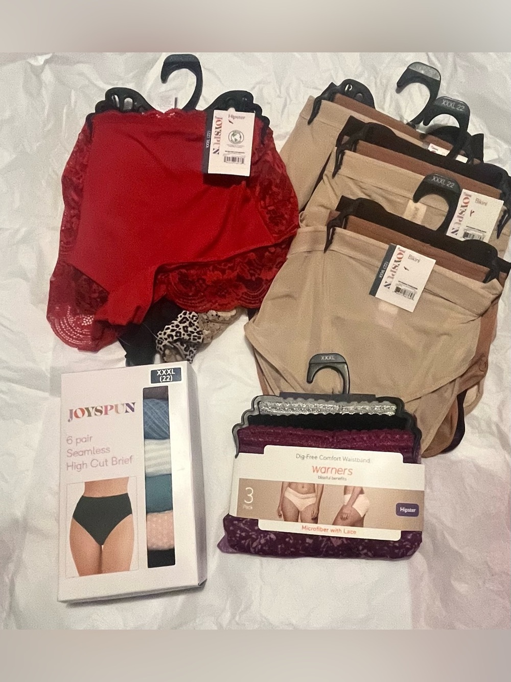 NWT Women’s Bikini/Briefs/Hipsters ~ 21 Pairs Total/3X